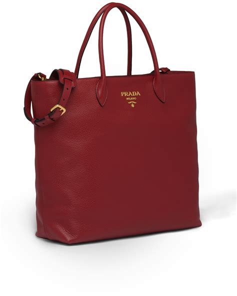 real leather prada tote|Prada leather tote price.